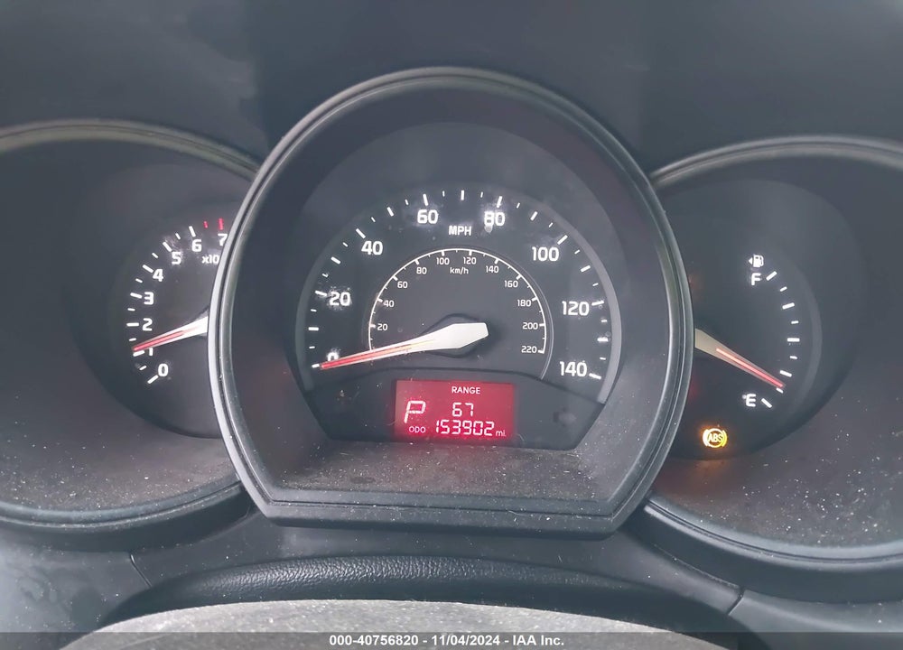 2013 KIA RIO LX VIN: KNADM4A34D6317897