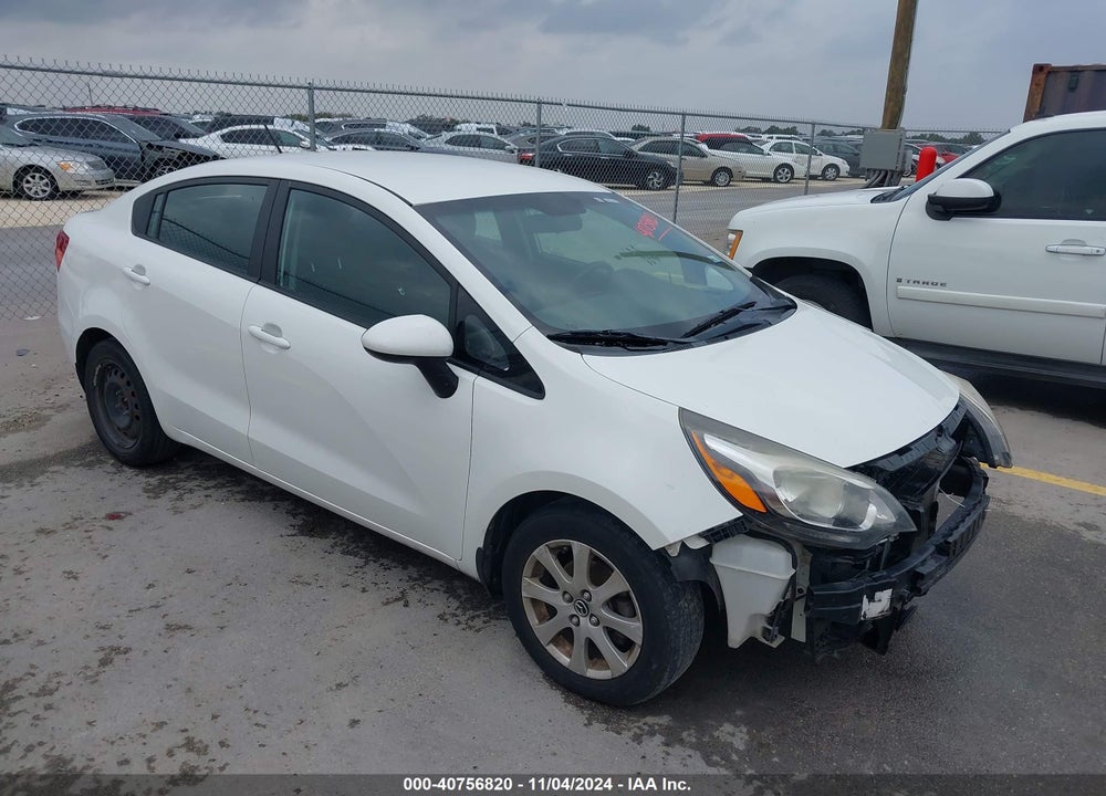 2013 KIA RIO LX VIN: KNADM4A34D6317897