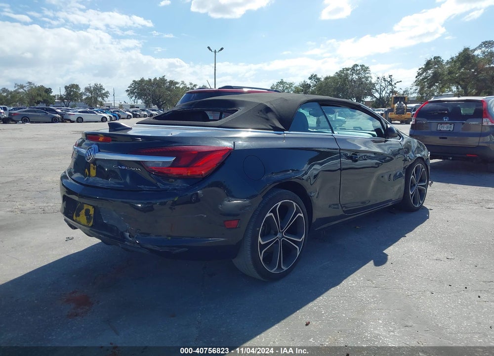 2016 BUICK CASCADA PREMIUM VIN: W04WT3N50GG057513