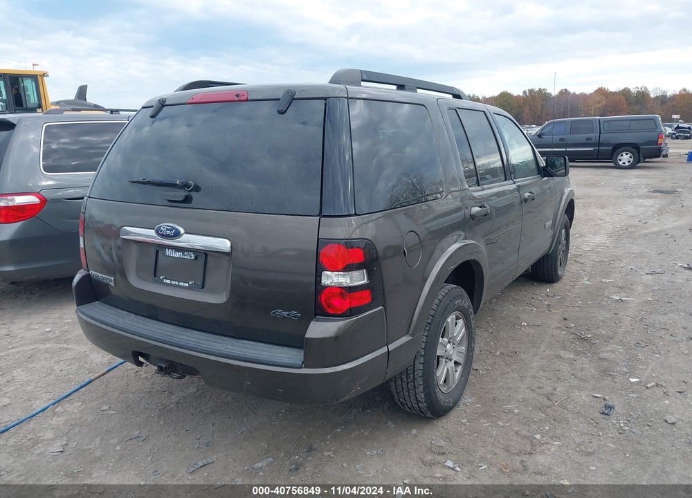 2008 FORD EXPLORER XLT VIN: 1FMEU73E48UA98394