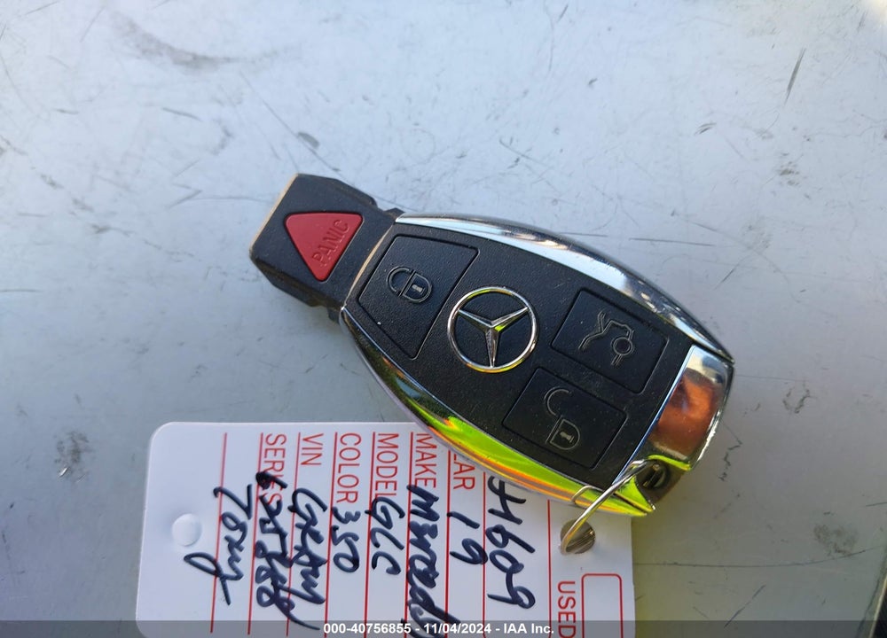 2019 MERCEDES-BENZ GLC 350E 4MATIC VIN: WDC0G5EB1KF625858
