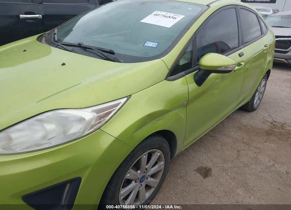 2013 FORD FIESTA VIN: 3FADP4BJ6DM141030