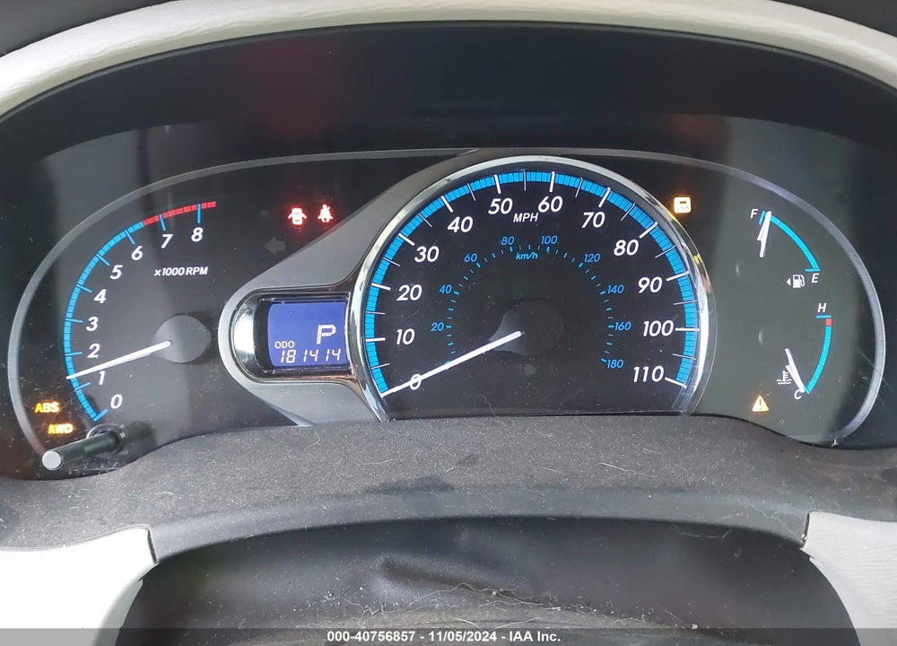 2011 TOYOTA SIENNA XLE LIMITED VIN: 5TDDK3DC4BS010919