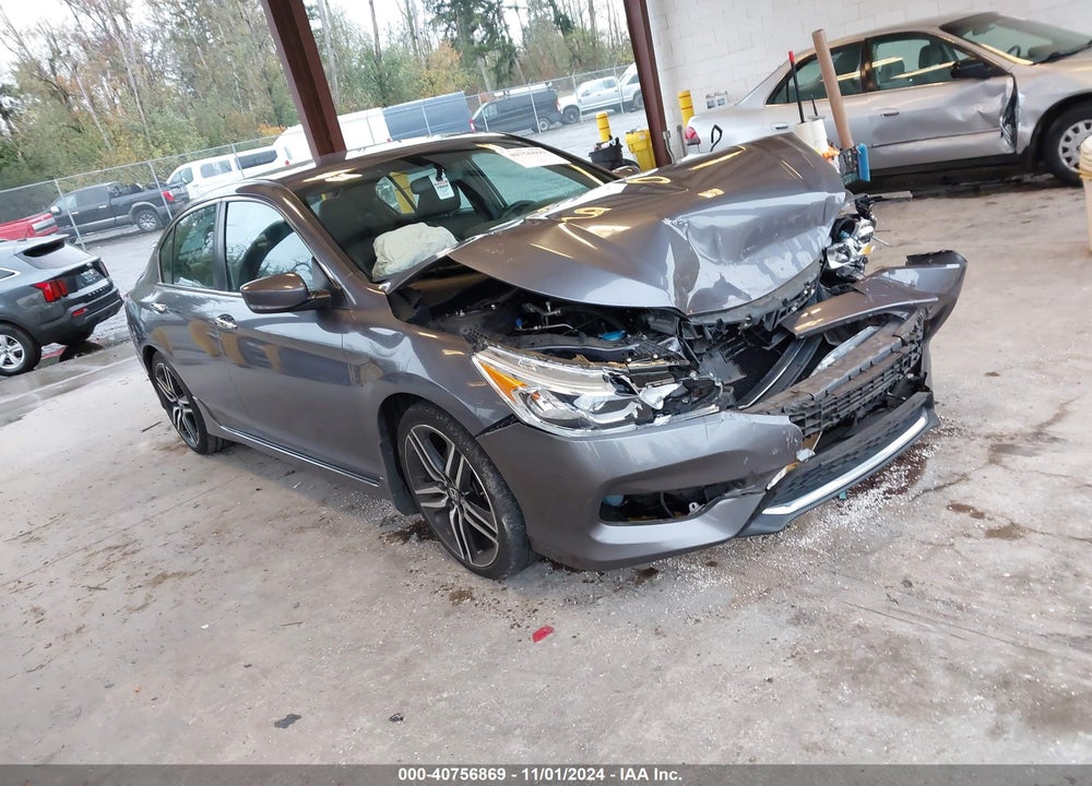 2016 HONDA ACCORD SPORT VIN: 1HGCR2F56GA040347