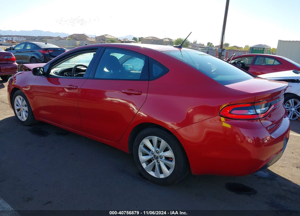 2014 DODGE DART SXT VIN: 1C3CDFBB8ED742167