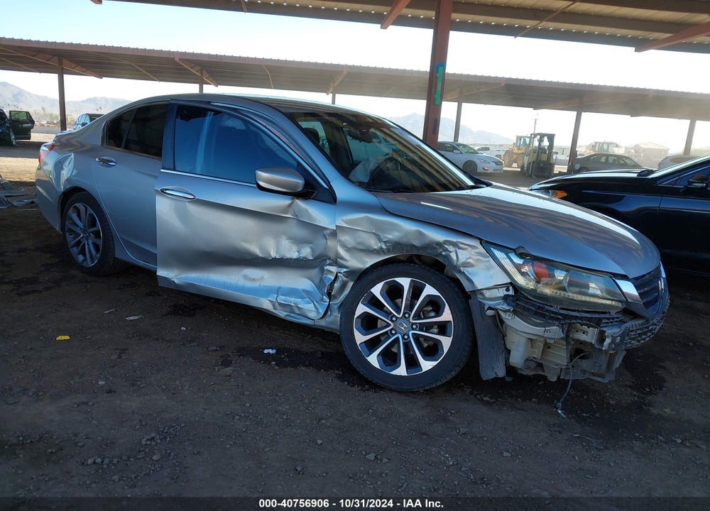 2014 HONDA ACCORD SPORT VIN: 1HGCR2F53EA296149