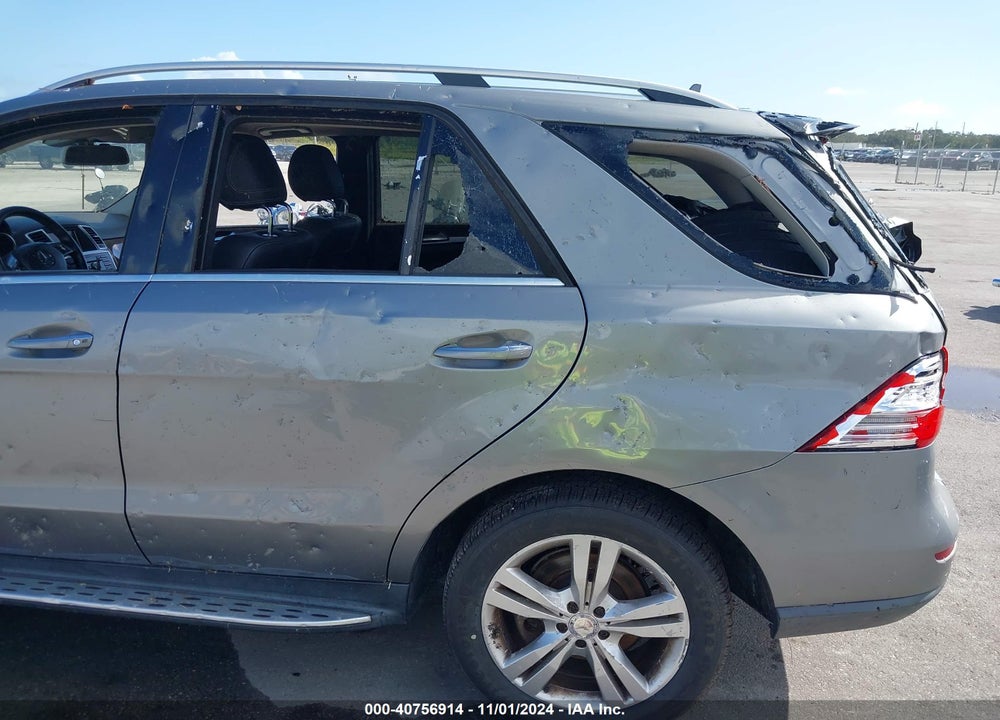 2013 MERCEDES-BENZ ML 350 VIN: 4JGDA5JB2DA214365