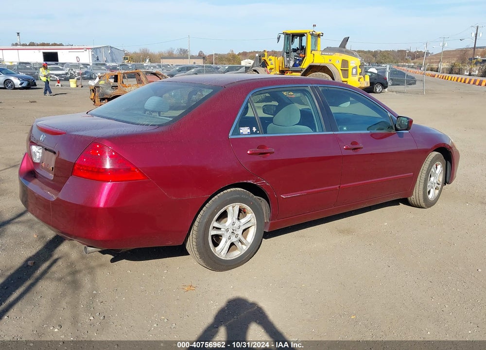 2006 HONDA ACCORD 2.4 SE VIN: 1HGCM56326A144203
