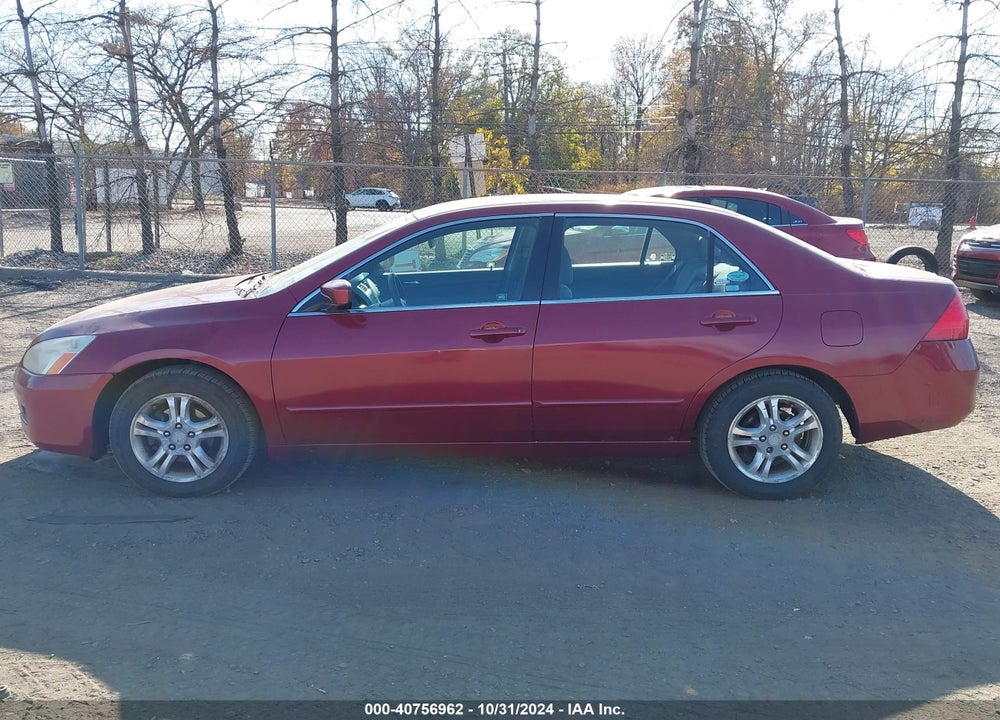 2006 HONDA ACCORD 2.4 SE VIN: 1HGCM56326A144203