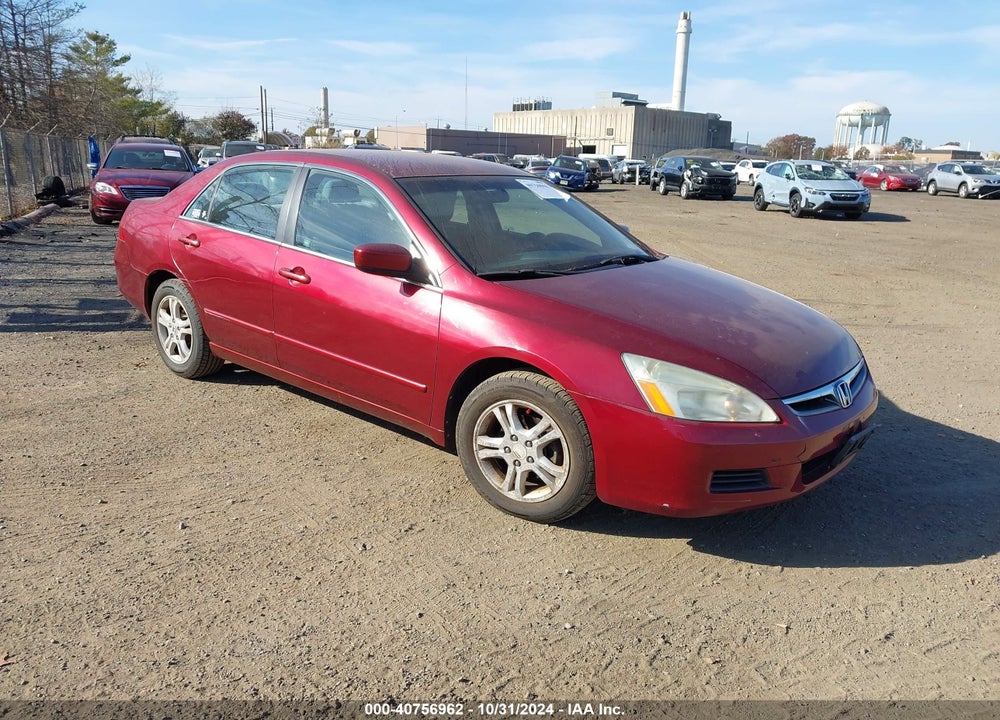 2006 HONDA ACCORD 2.4 SE VIN: 1HGCM56326A144203