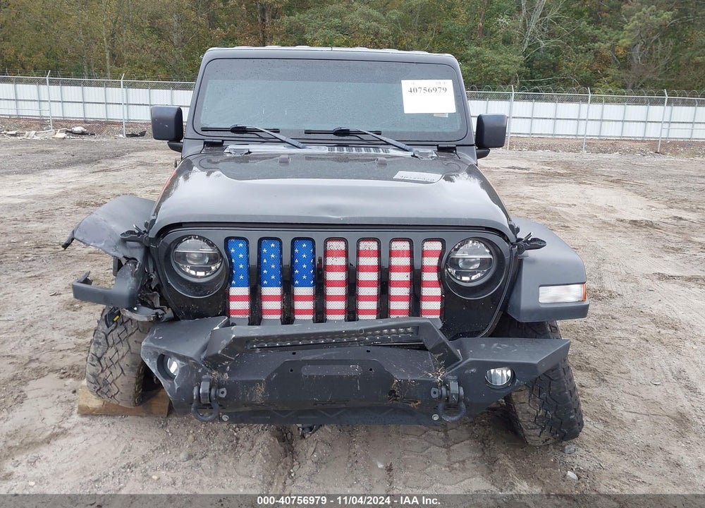 2020 JEEP WRANGLER UNLIMITED WILLYS 4X4 VIN: 1C4HJXDN2LW206825