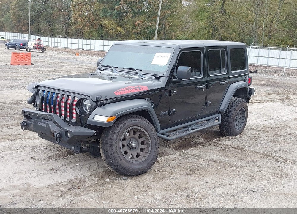 2020 JEEP WRANGLER UNLIMITED WILLYS 4X4 VIN: 1C4HJXDN2LW206825