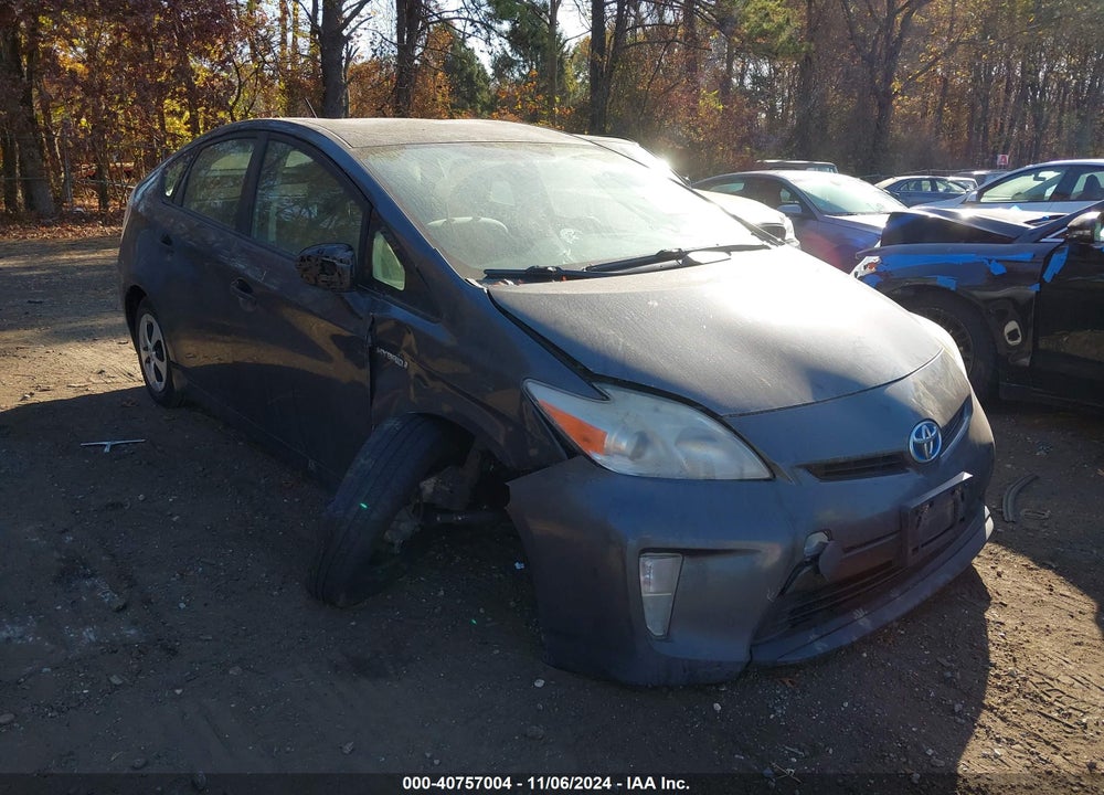 2013 TOYOTA PRIUS THREE VIN: JTDKN3DU8D1638411