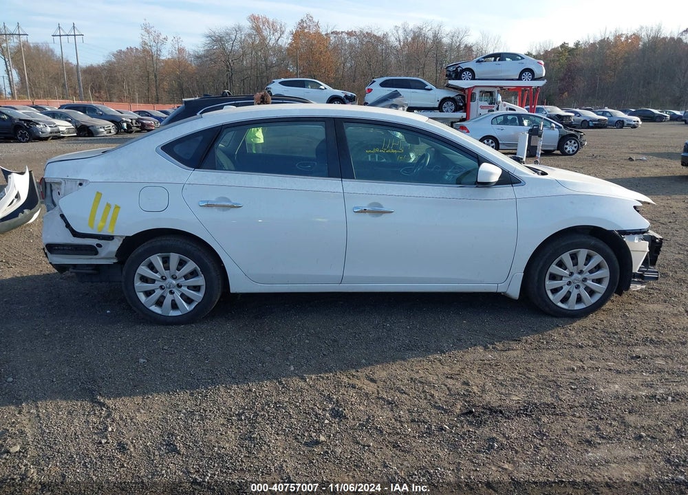 2017 NISSAN SENTRA SV VIN: 3N1AB7AP2HY396102