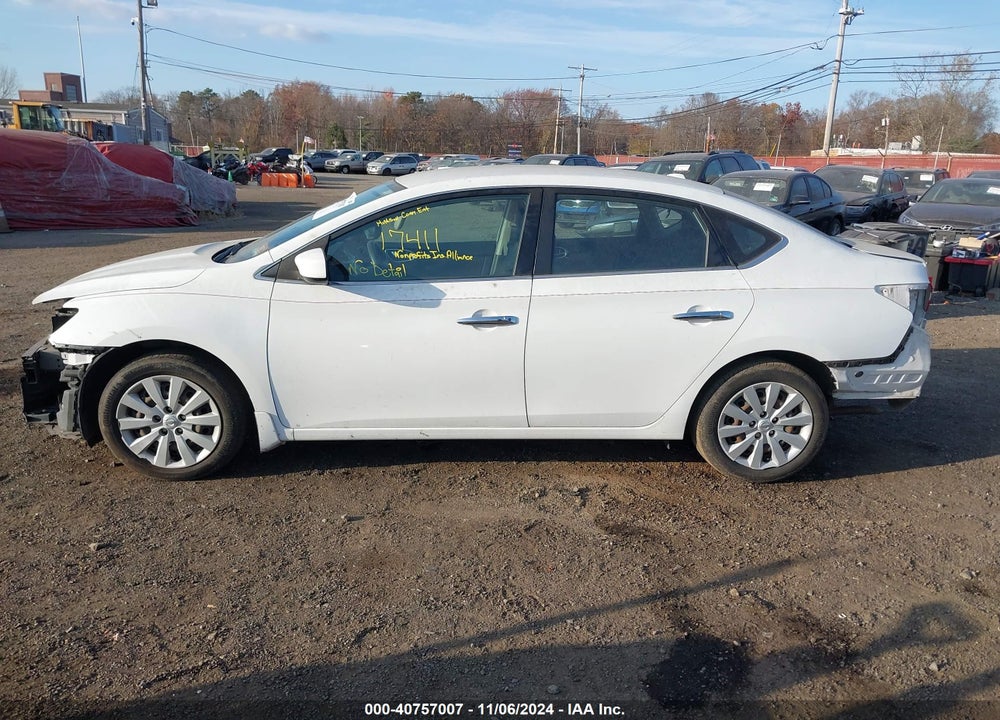 2017 NISSAN SENTRA SV VIN: 3N1AB7AP2HY396102