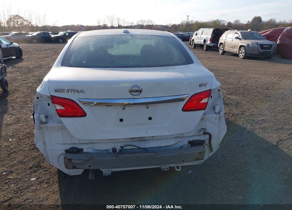 2017 NISSAN SENTRA SV VIN: 3N1AB7AP2HY396102