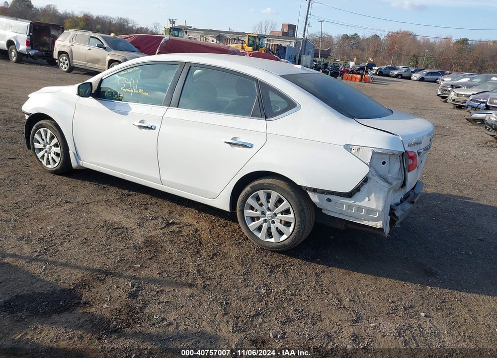 2017 NISSAN SENTRA SV VIN: 3N1AB7AP2HY396102
