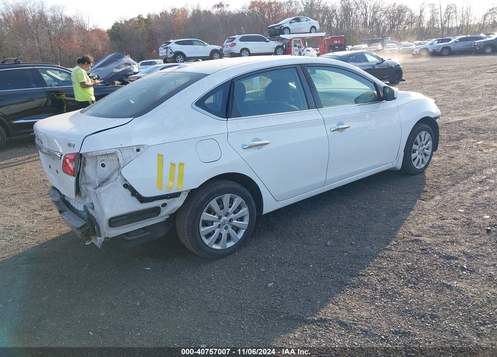 2017 NISSAN SENTRA SV VIN: 3N1AB7AP2HY396102