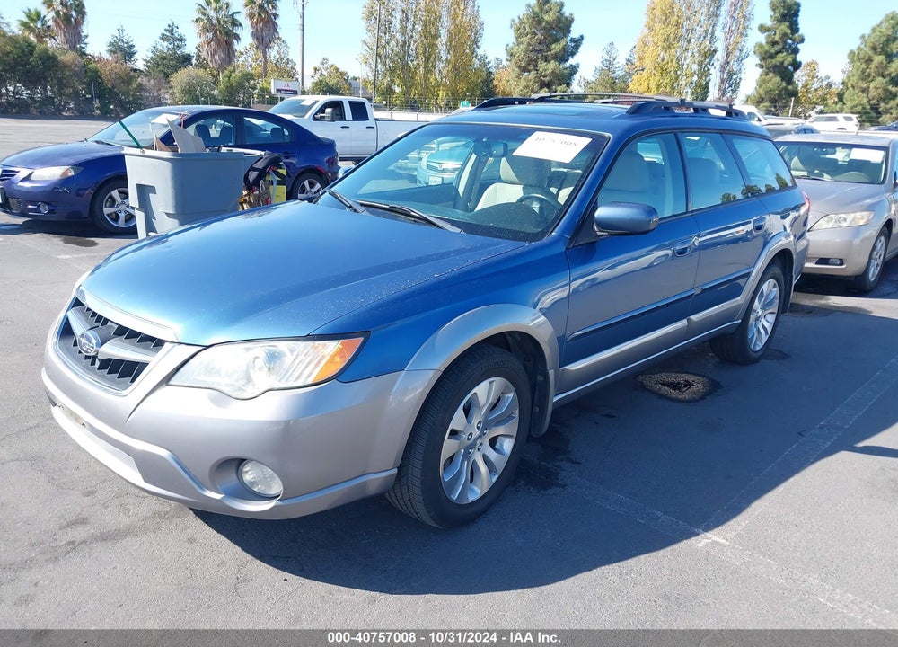 2008 SUBARU OUTBACK 2.5I LIMITED/2.5I LIMITED L.L. BEAN EDITION VIN: 4S4BP62C287340134