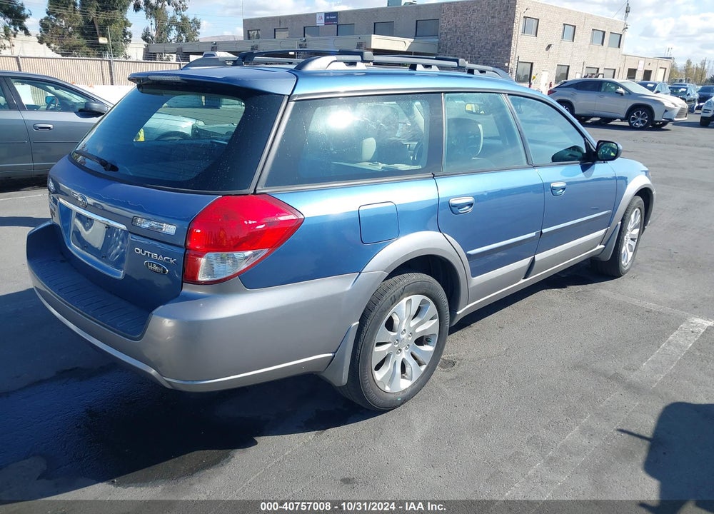 2008 SUBARU OUTBACK 2.5I LIMITED/2.5I LIMITED L.L. BEAN EDITION VIN: 4S4BP62C287340134