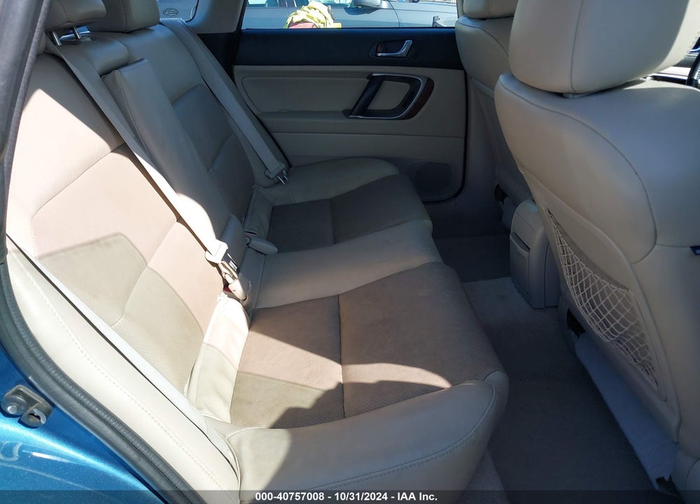 2008 SUBARU OUTBACK 2.5I LIMITED/2.5I LIMITED L.L. BEAN EDITION VIN: 4S4BP62C287340134