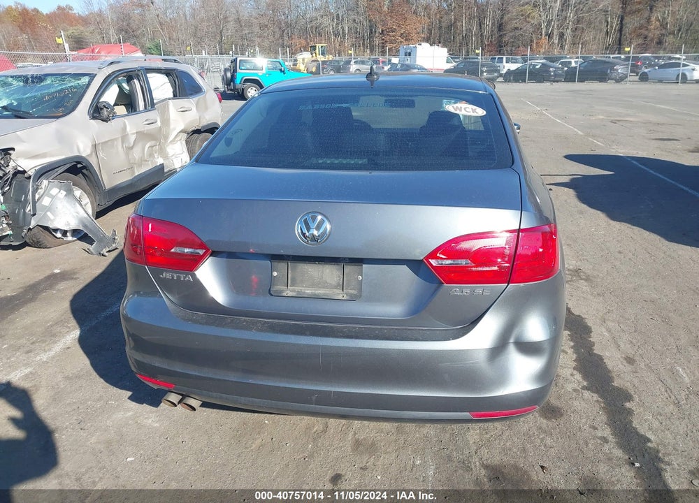 2012 VOLKSWAGEN JETTA 2.5L SE VIN: 3VWDP7AJ5CM396941