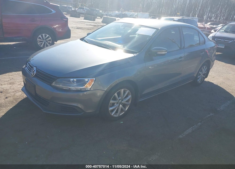 2012 VOLKSWAGEN JETTA 2.5L SE VIN: 3VWDP7AJ5CM396941