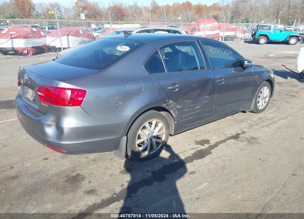 2012 VOLKSWAGEN JETTA 2.5L SE VIN: 3VWDP7AJ5CM396941