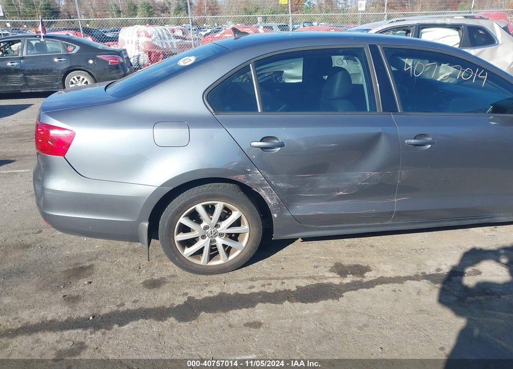 2012 VOLKSWAGEN JETTA 2.5L SE VIN: 3VWDP7AJ5CM396941
