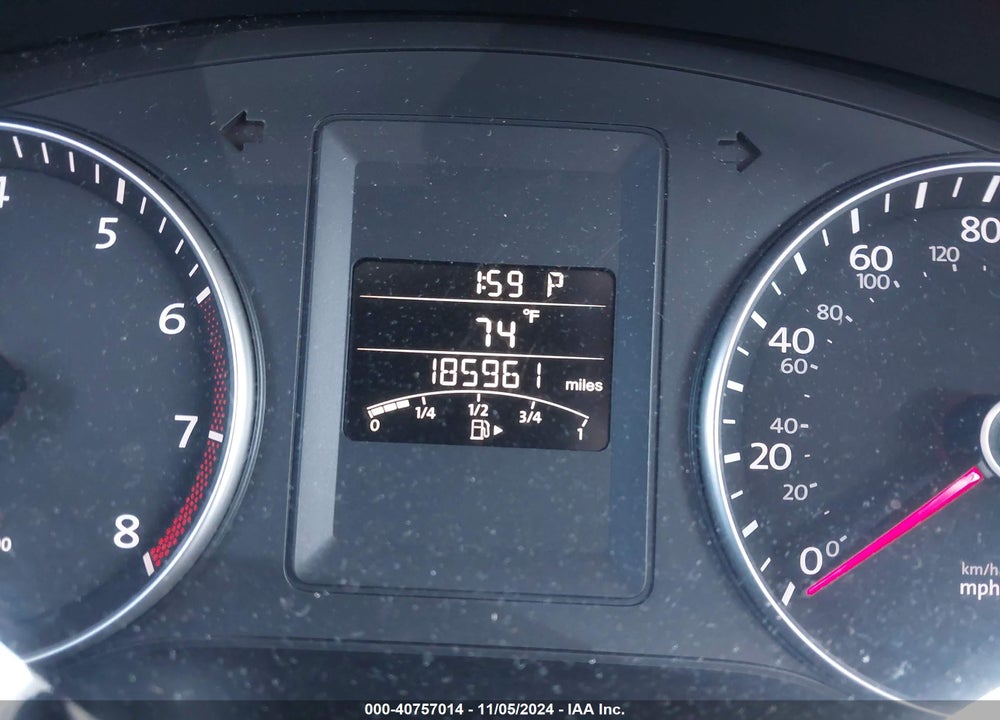 2012 VOLKSWAGEN JETTA 2.5L SE VIN: 3VWDP7AJ5CM396941