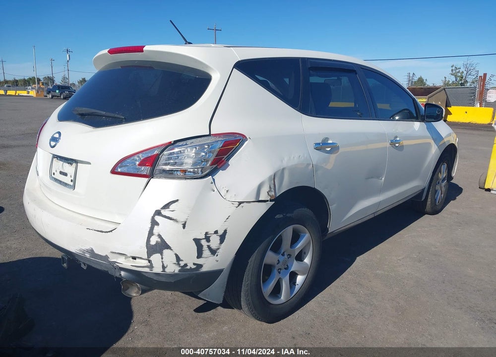 2013 NISSAN MURANO S VIN: JN8AZ1MU0DW200638