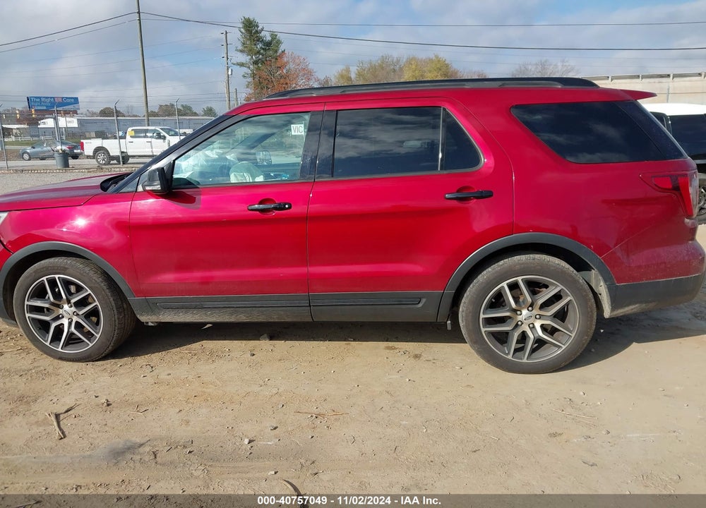 2017 FORD EXPLORER SPORT VIN: 1FM5K8GTXHGE08731