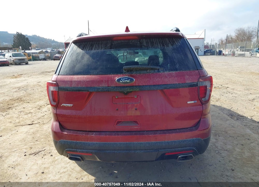 2017 FORD EXPLORER SPORT VIN: 1FM5K8GTXHGE08731