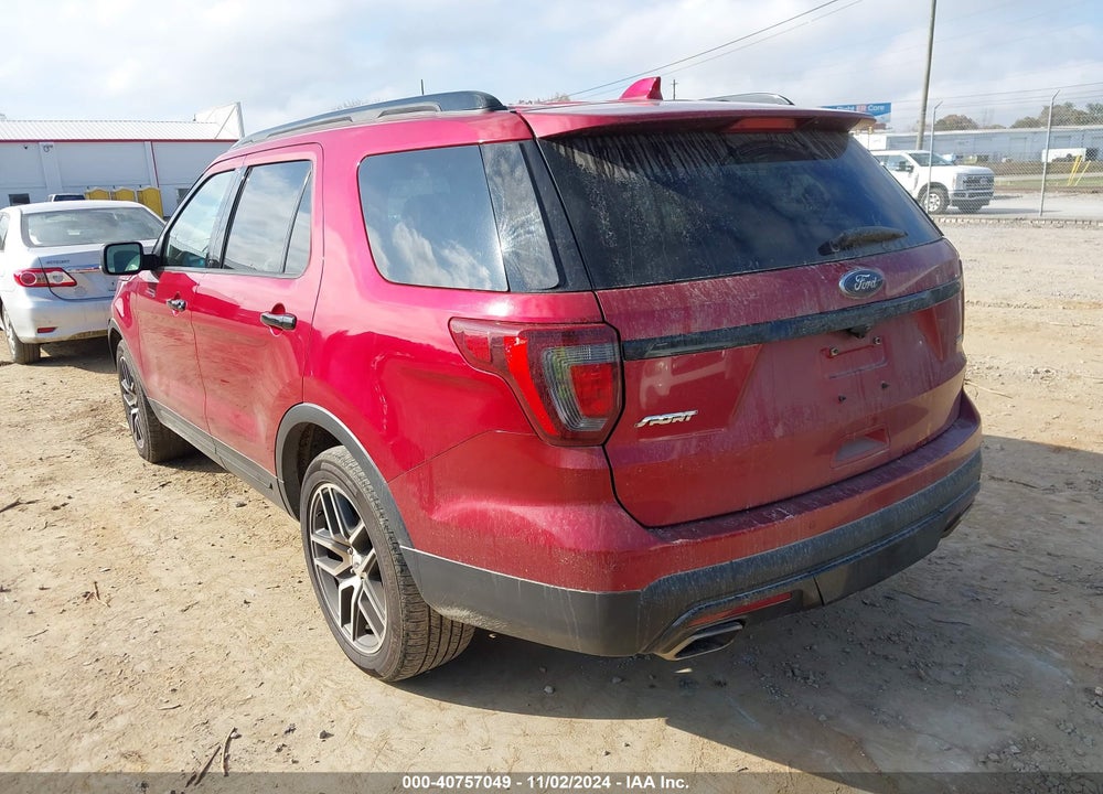 2017 FORD EXPLORER SPORT VIN: 1FM5K8GTXHGE08731