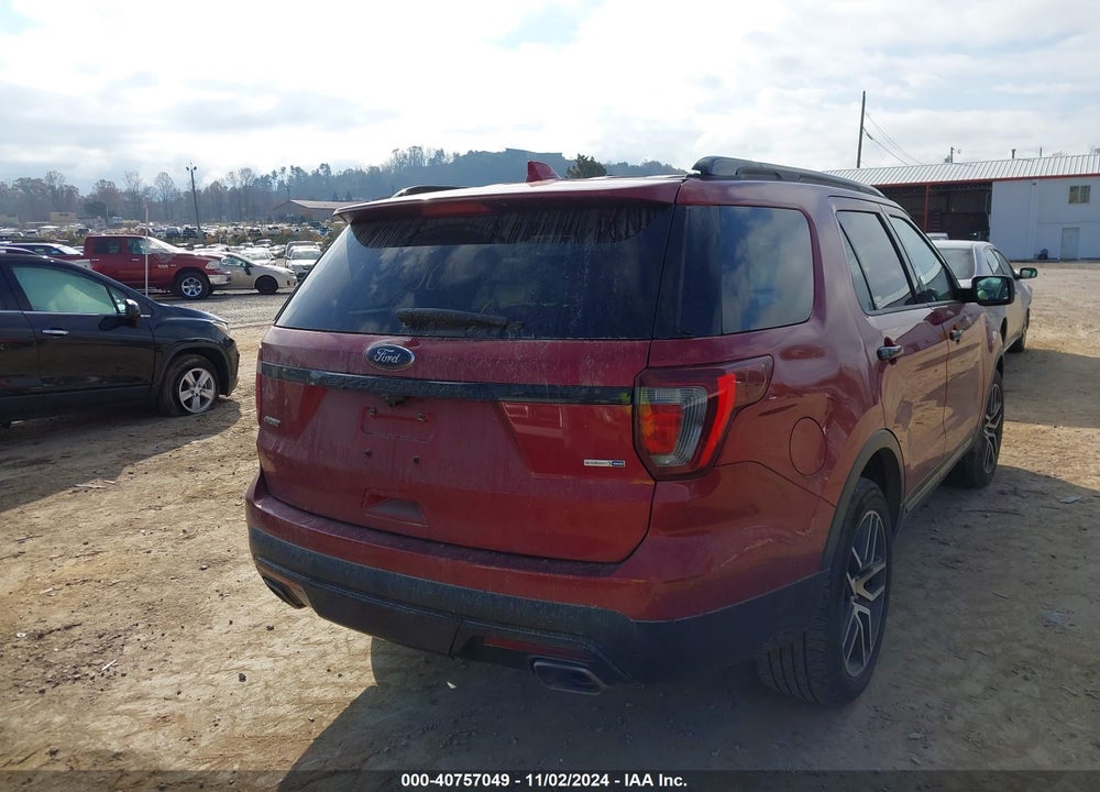 2017 FORD EXPLORER SPORT VIN: 1FM5K8GTXHGE08731