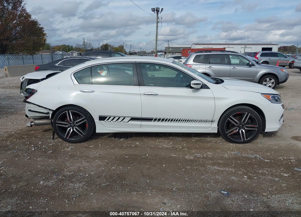 2016 HONDA ACCORD SPORT VIN: 1HGCR2F52GA104402