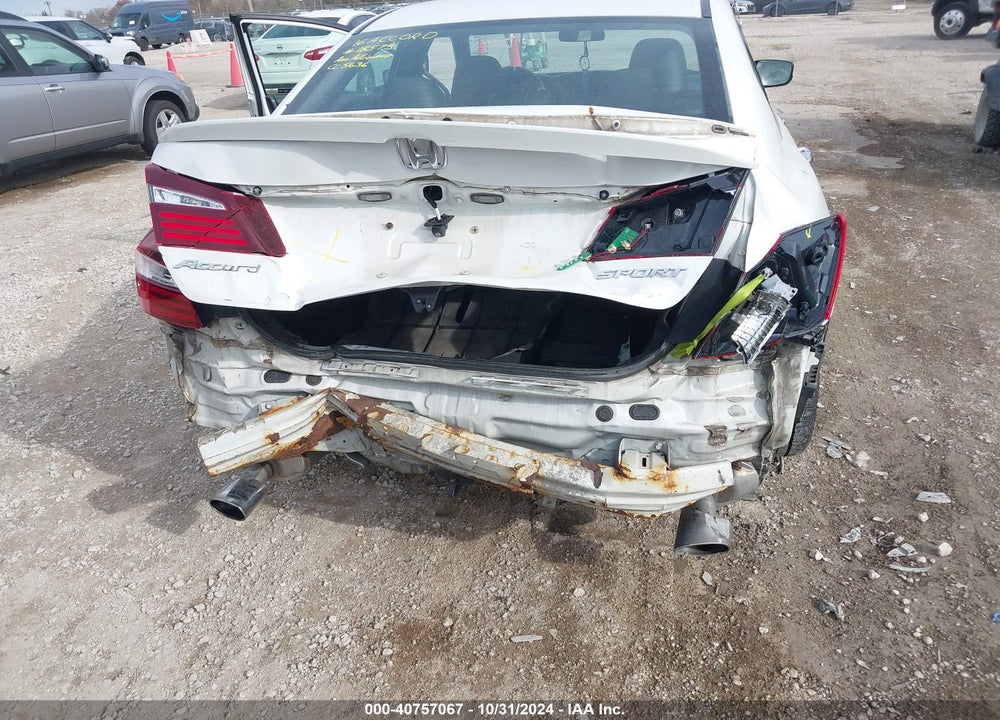 2016 HONDA ACCORD SPORT VIN: 1HGCR2F52GA104402