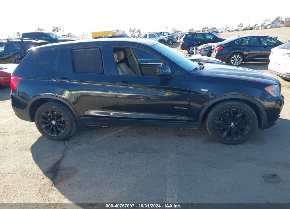 2013 BMW X3 XDRIVE35I VIN: 5UXWX7C52DL976662