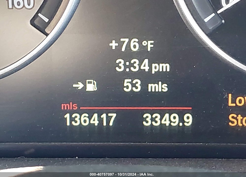 2013 BMW X3 XDRIVE35I VIN: 5UXWX7C52DL976662