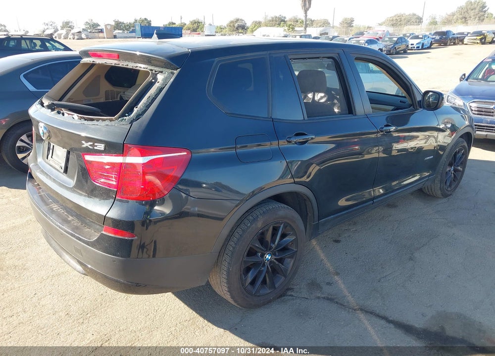 2013 BMW X3 XDRIVE35I VIN: 5UXWX7C52DL976662