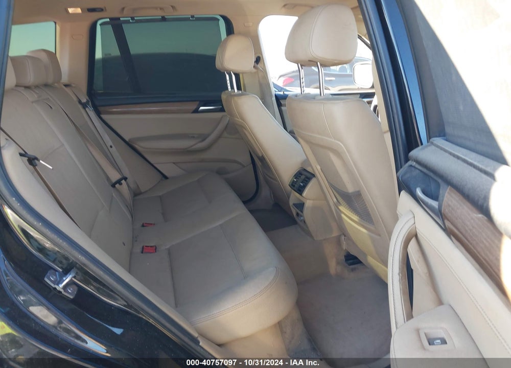 2013 BMW X3 XDRIVE35I VIN: 5UXWX7C52DL976662