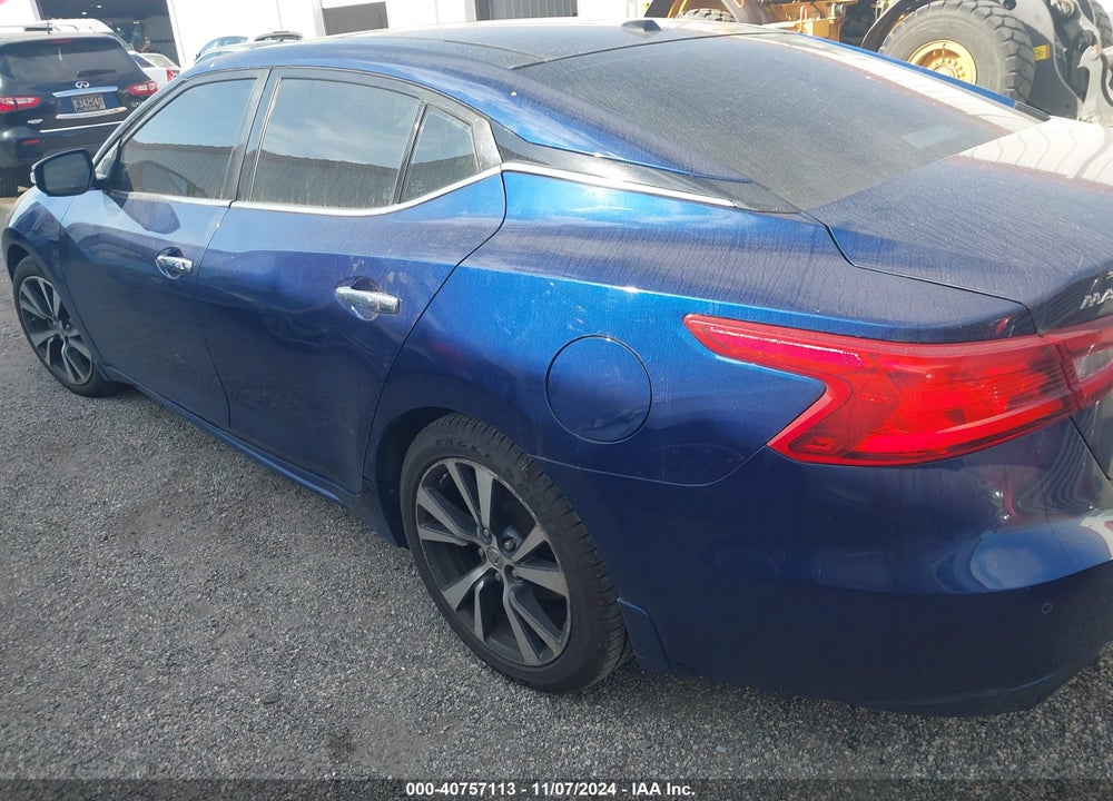2016 NISSAN MAXIMA 3.5 PLATINUM VIN: 1N4AA6AP2GC392428