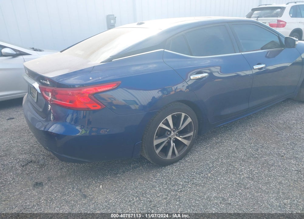 2016 NISSAN MAXIMA 3.5 PLATINUM VIN: 1N4AA6AP2GC392428