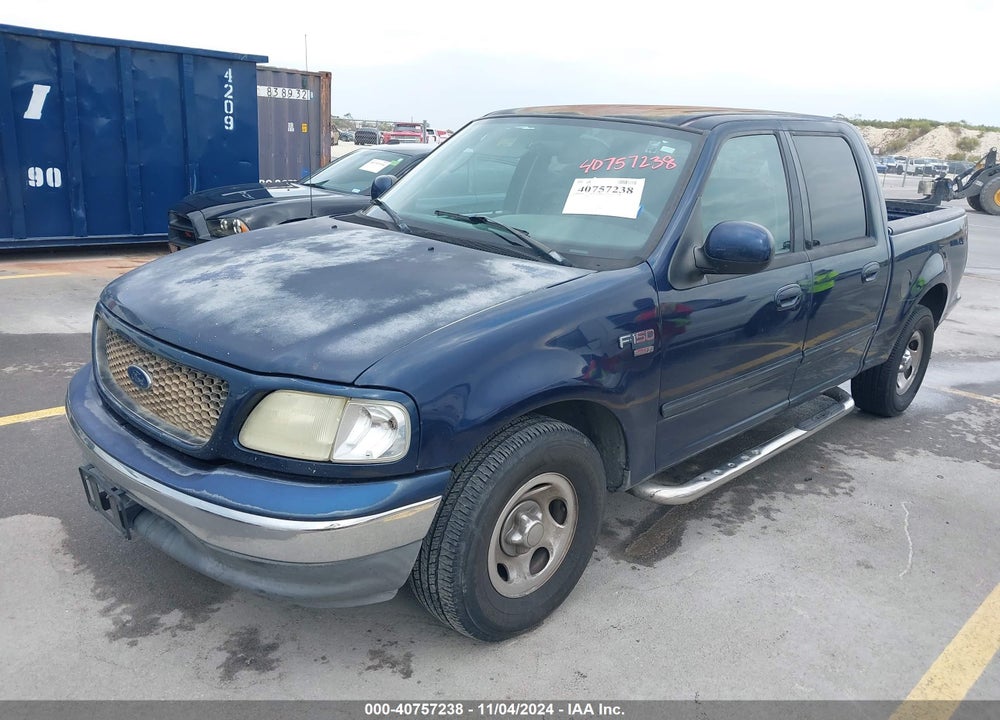 2003 FORD F-150 LARIAT/XLT VIN: 1FTRW07663KD84228