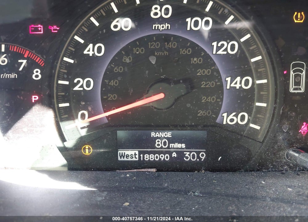 2010 HONDA ODYSSEY TOURING VIN: 5FNRL3H91AB036284