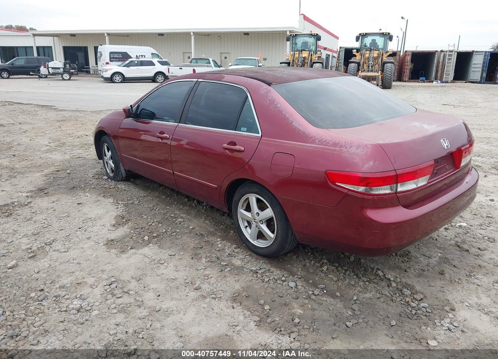 2004 HONDA ACCORD 2.4 EX VIN: 1HGCM56744A116015