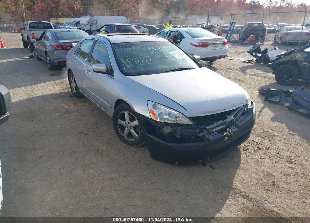 2003 HONDA ACCORD 2.4 EX VIN: 1HGCM56673A071335