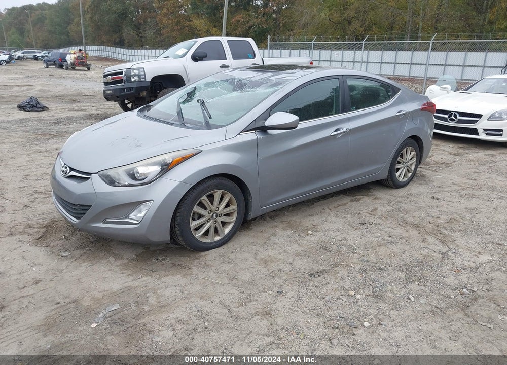 2015 HYUNDAI ELANTRA SE VIN: KMHDH4AEXFU224529