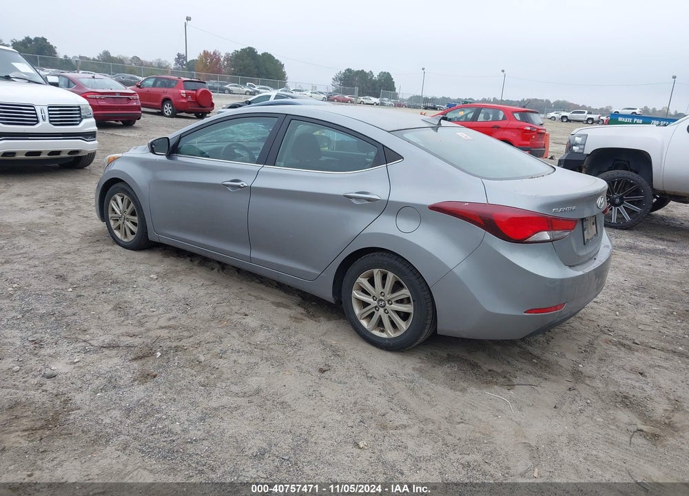 2015 HYUNDAI ELANTRA SE VIN: KMHDH4AEXFU224529