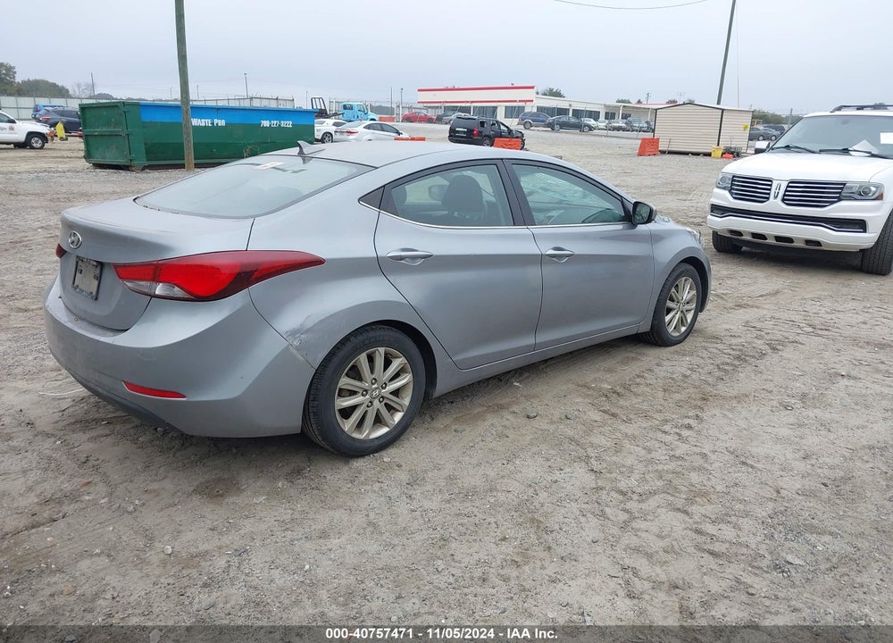 2015 HYUNDAI ELANTRA SE VIN: KMHDH4AEXFU224529